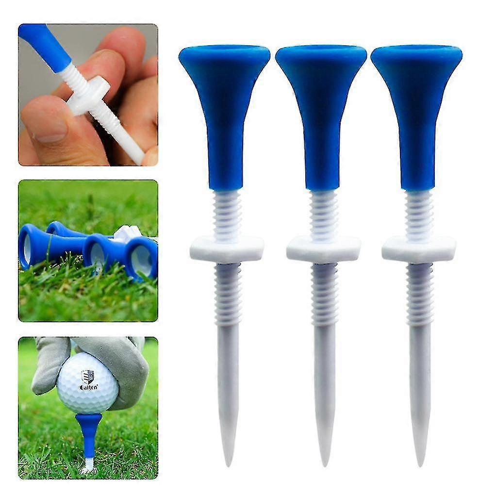 5 Pcs Height Adjustable Golf Tee Ball-nails Golf Ball Holder