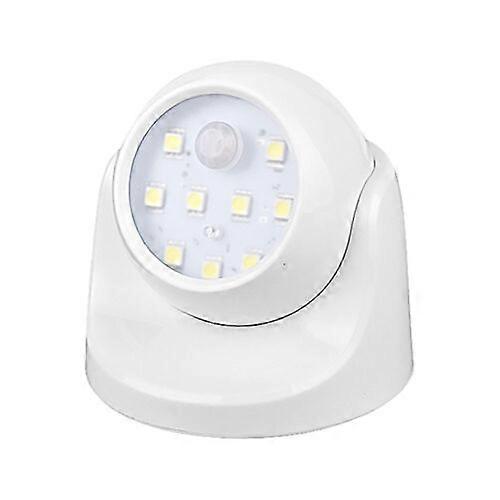 360 Batterie Capteur De Mouvement Sécurité PIR LED Lumière Jardin Intérieur Extérieur