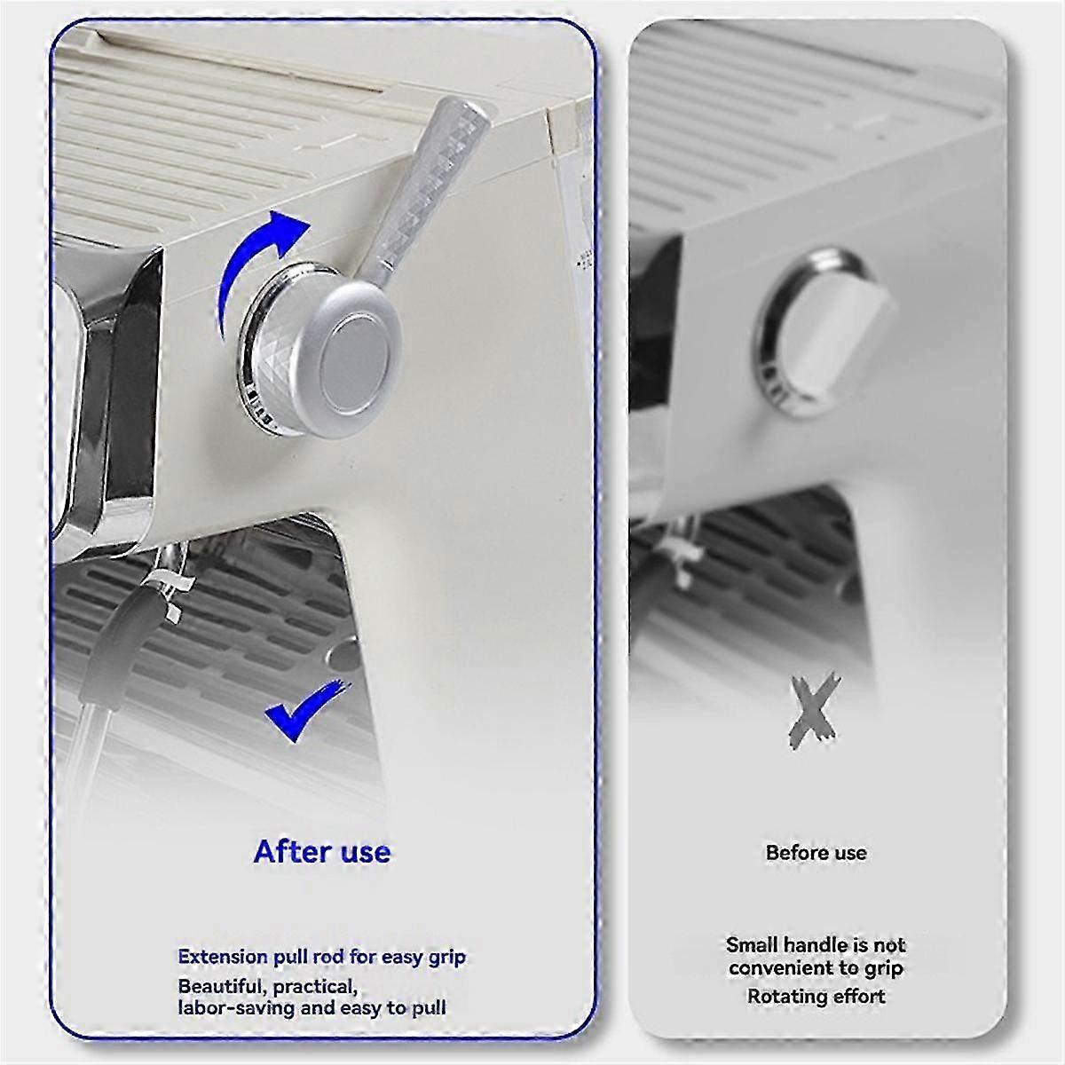 Coffee Steam Lever Replacement Dismantling Free Steam Lever For Bae02/025 Espresso Machine Steam Switch Knob C
