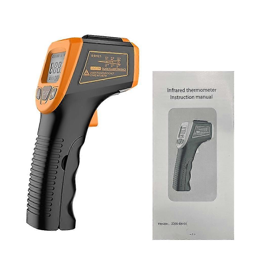 -50~600C Digital LCD Industrial Electronic Thermometer NonContact Infrared Thermometer Laser Temper