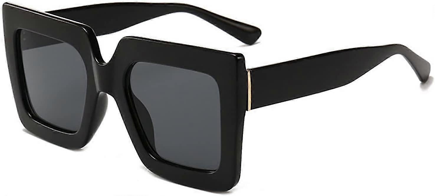 Retro Square Glasses Frame, Sunglasses, Big Square Sunglasses