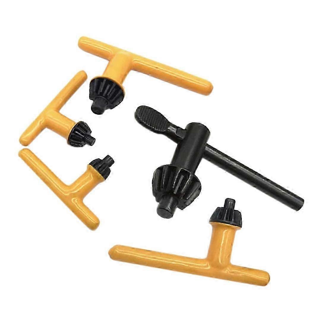 5 Pcs Replacement Drill Chuck Key Wrench Electric Drill Clamping Tool (Chuck Diameter 20mm/16mm/13m