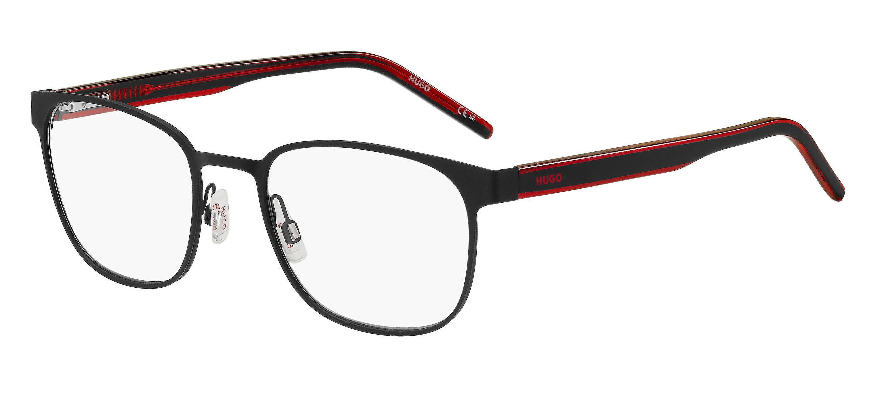 Eyewear Frames HUGO HG 1246 OIT BLACK RED 53/20/145 MAN
