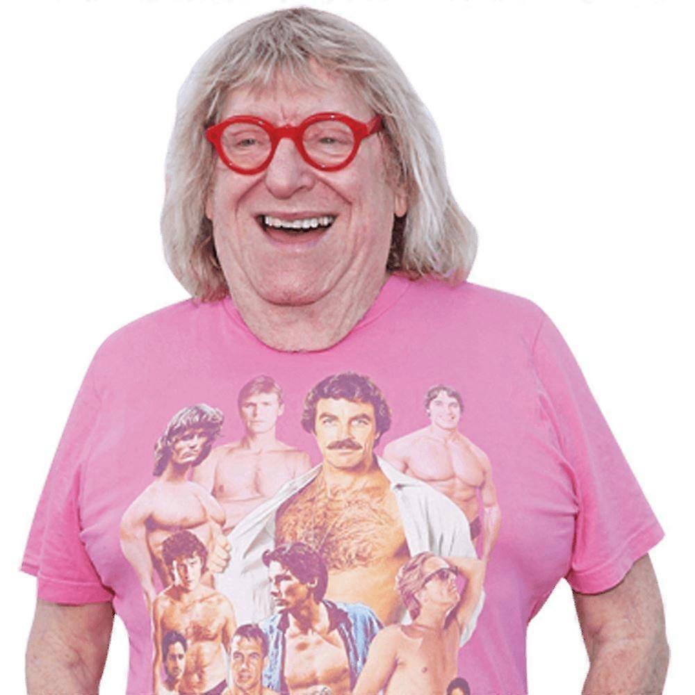 Bruce Vilanch (Pink Top) Half Body Buddy Cutout