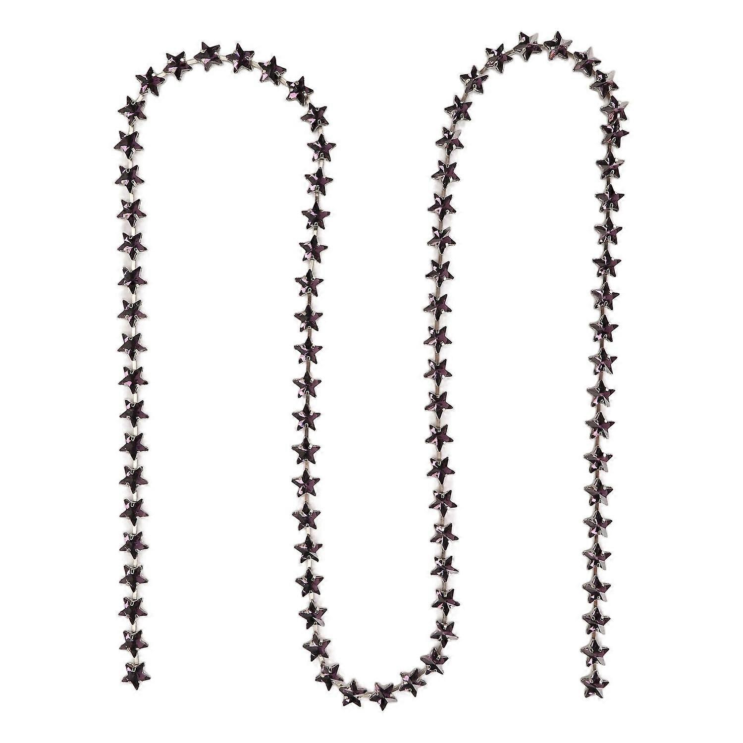 3.28ft Star Rhinestone Trim Chain 0.4in Width DIY Cuttable Colorfast Sew On Iron Rhinestone Claw Cha