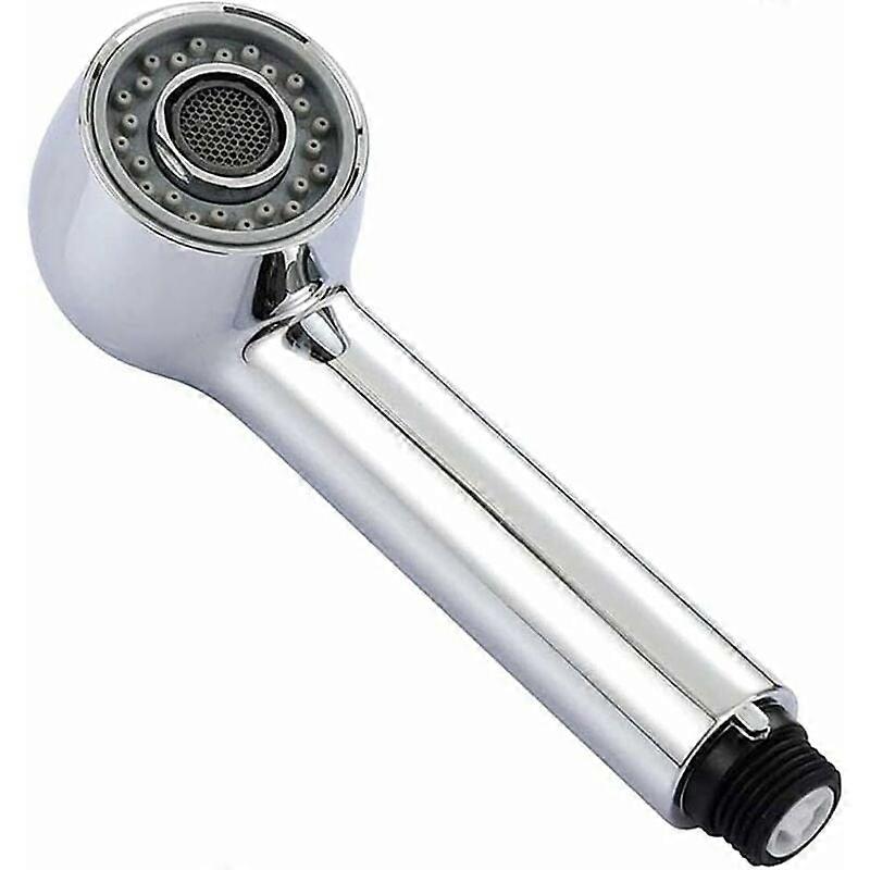 Kitchen Faucet Shower Head, 2 Jets, Chrome Replacement