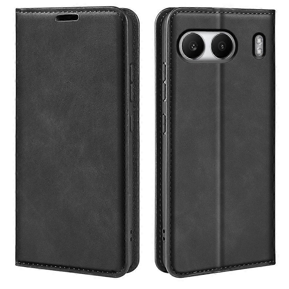 Retro-skin Magnetic Suction Leather Phone Case