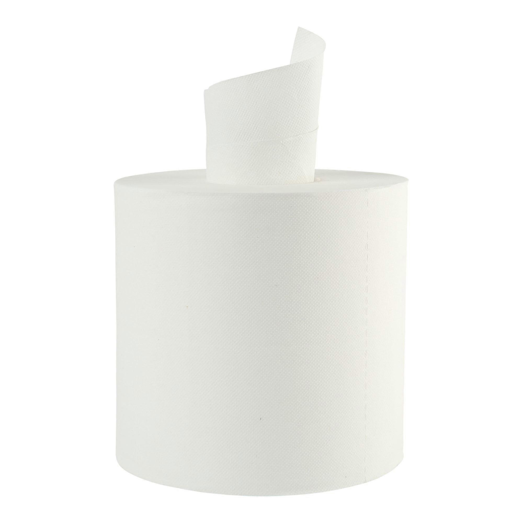 6 Carton White Roll Towels 10 Inch 2 Ply Ultra Soft Absorbent Bulk Paper Towels for High Capacity Dispensers