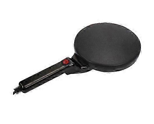 Black 220V Electric Round Non-stick Pancake Maker Crepe Machine Frying Pan Pizza Baking Tools