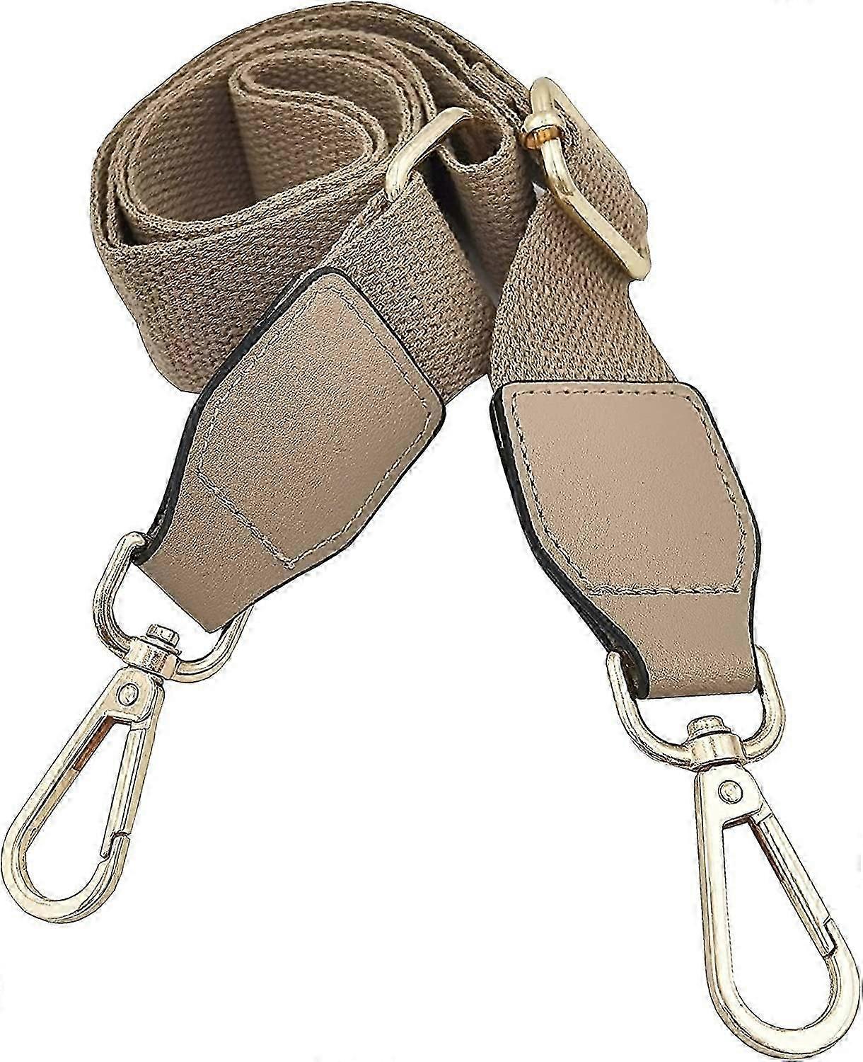 كاكي اللوناستبدال قابل للتعديل 3.8 سم حزام كتف عريض للأشرطة سلاسل حقيبة يد للنساء حقائب DIY