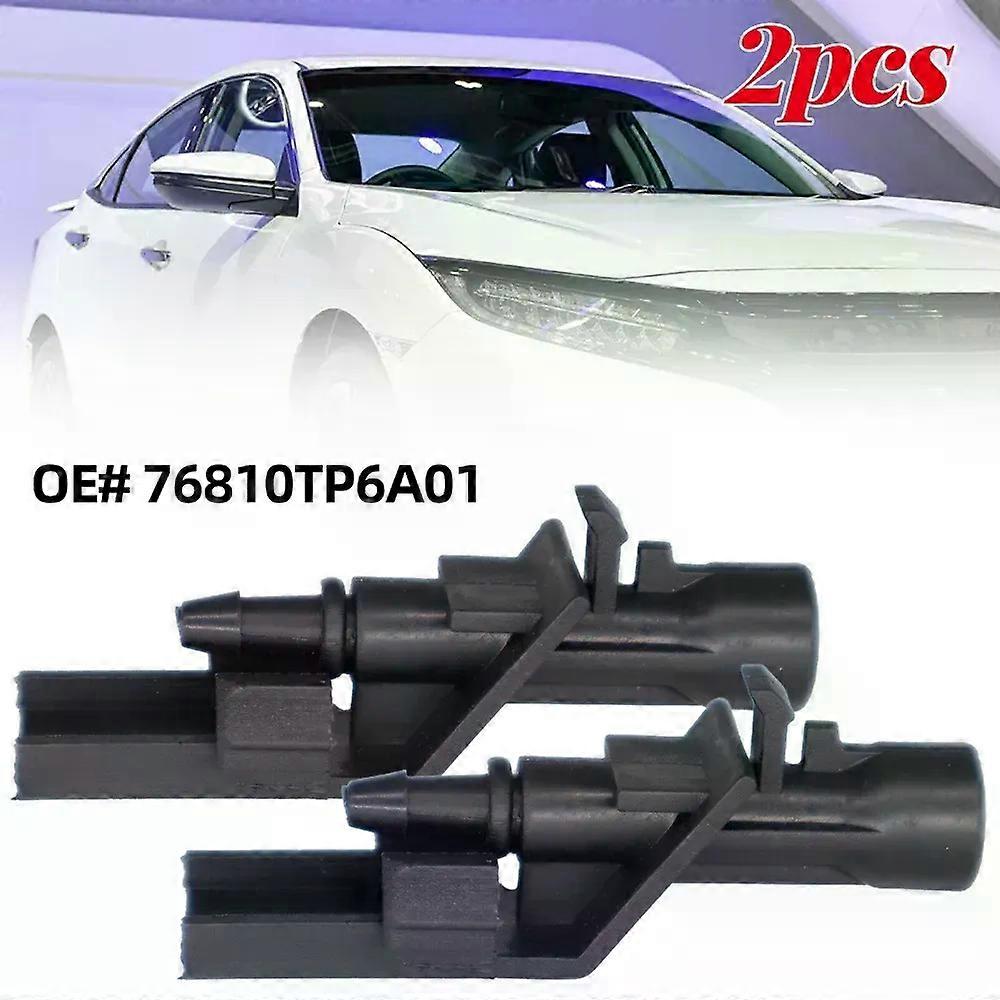 2pcs Car Front Windshield Washer Nozzle for Honda Crosstour Accord HR-V Accord Crosstour OEM No 76810-TP6-A01 76810TP6A01