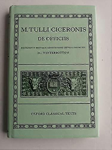 Cicero De Officiis