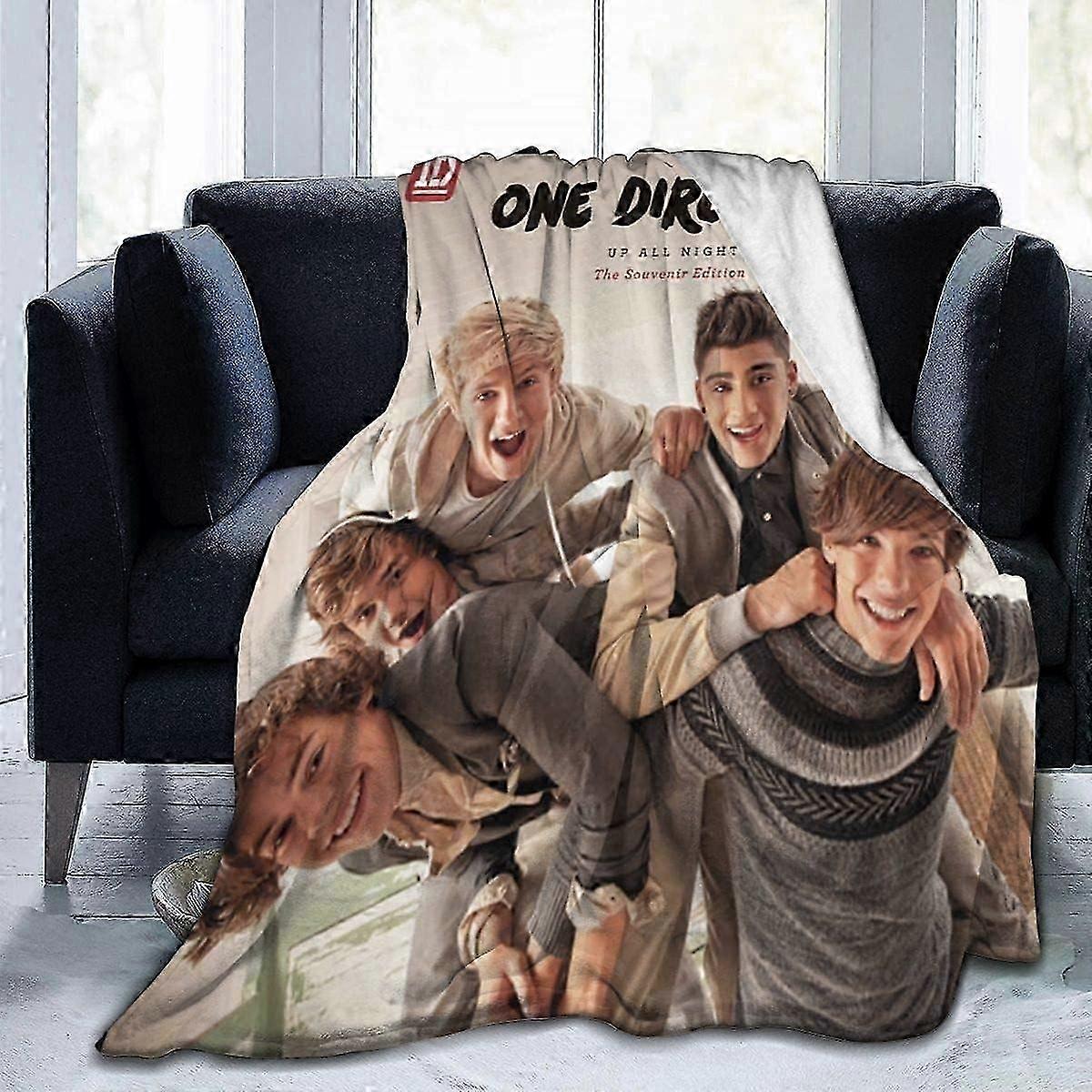 Couverture d’hiver ultra-douce One Direction Couverture légère de mode pour canapé et lit