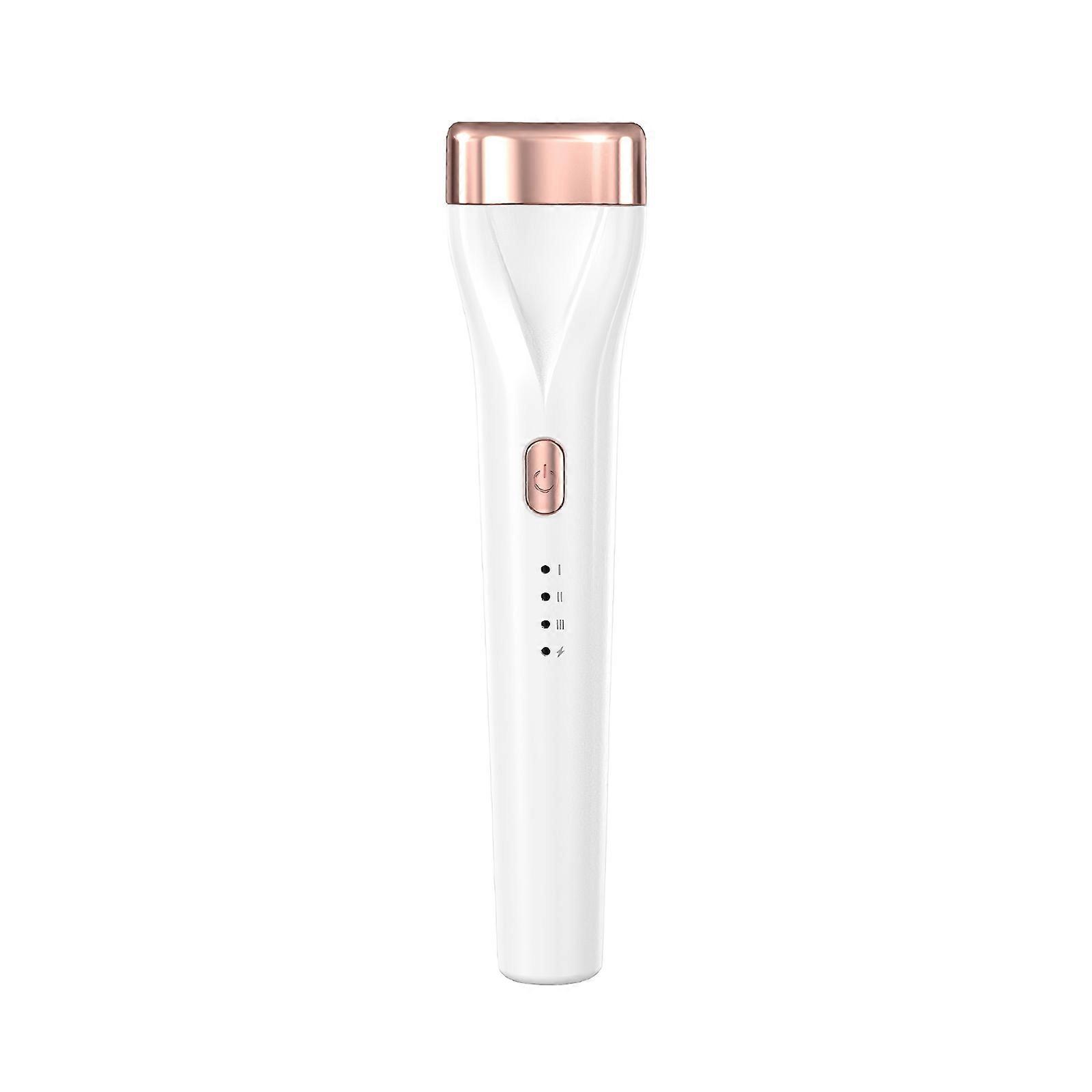 Heated Eyelash Curlers Rechargeable Electric Eyelash Curler with 3 Heating Mode Heated Lash Curler for Eyelash Curling White