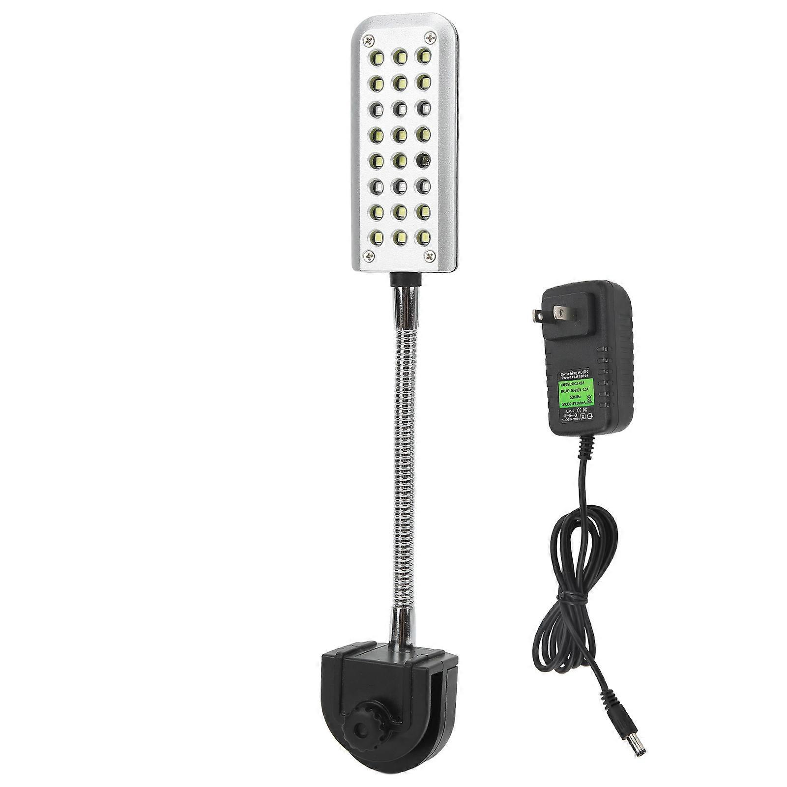 Mini Fish Tank Light LED Adjustable Angle Various Lighting Modes ABS Clip On Aquarium Lamp 100‑240V