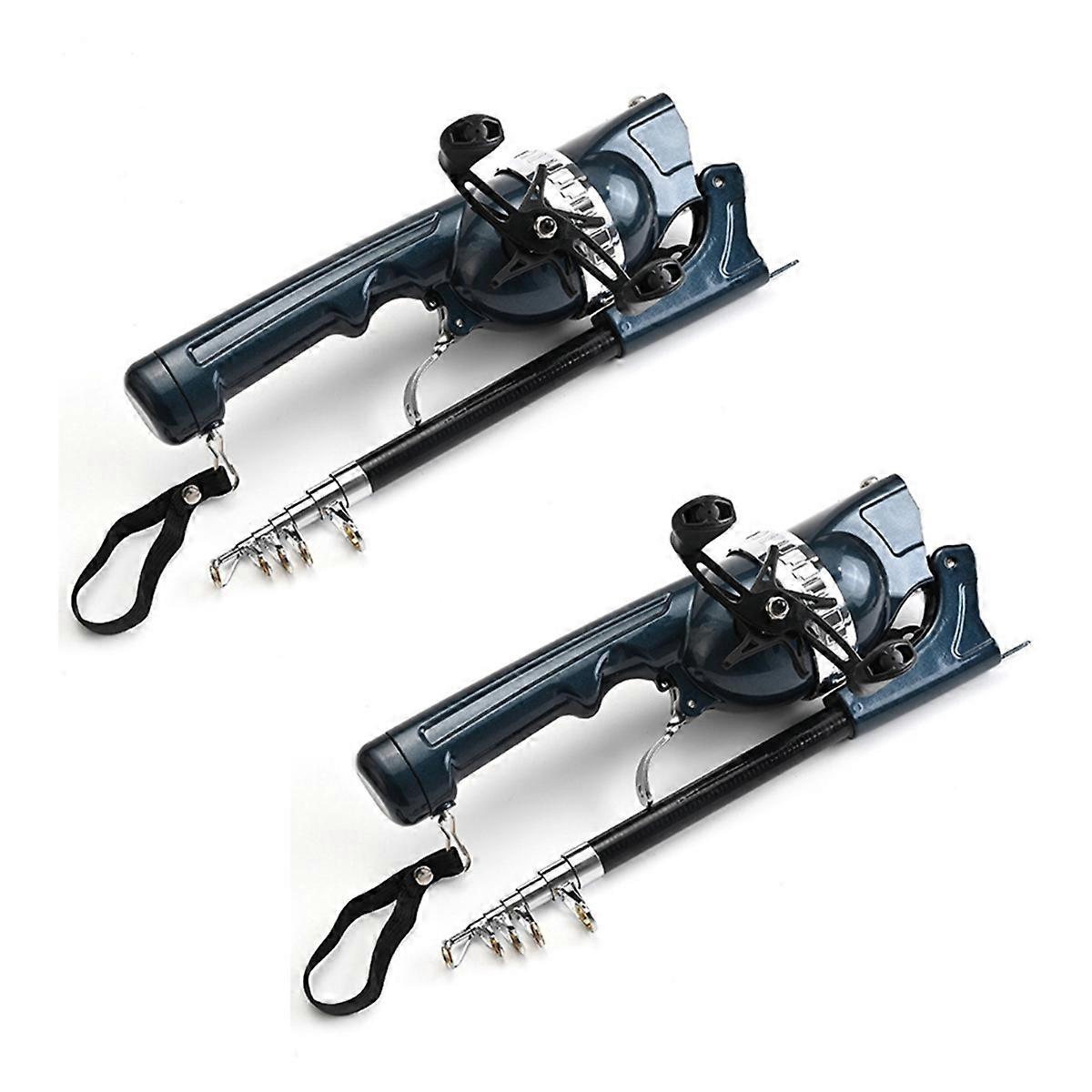 2Pcs Pekven Fishing Rod Easyfish Folding Rod