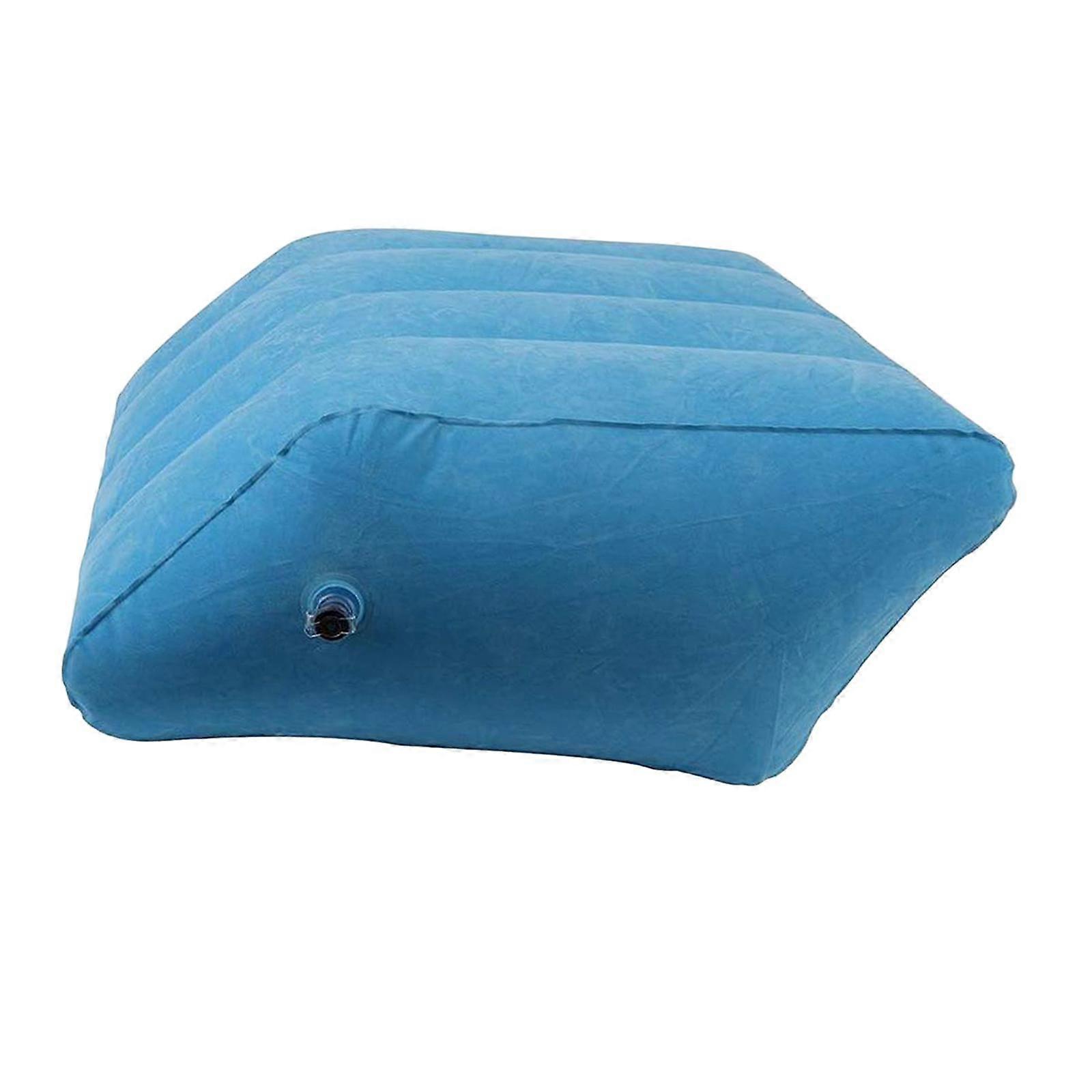 Inflatable Wedge Rest Pillow Lightweight Foot Bed Cushion Support