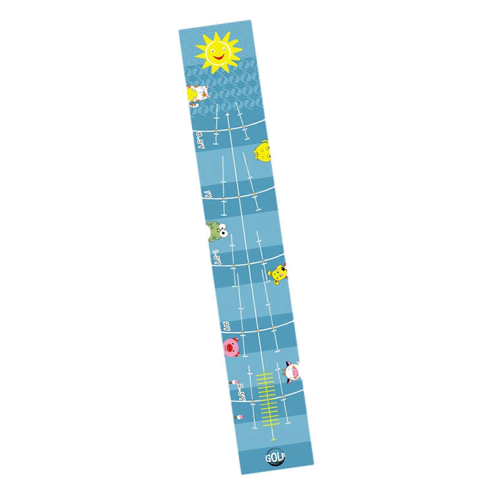 Golf Putting Mat Improving Skills Hitting Practice Lightweight Golf Putter