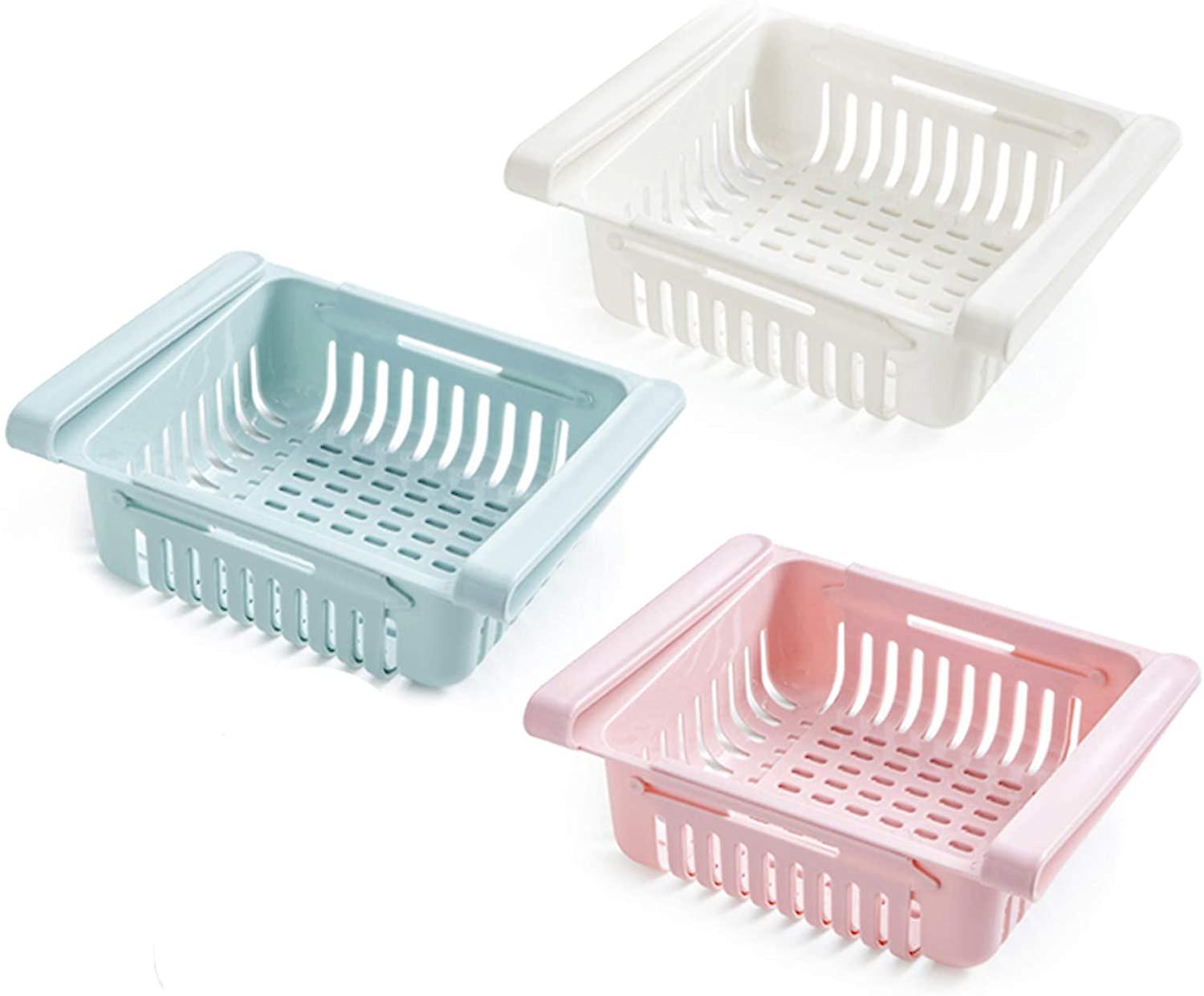 Retractable Drawer Type Refrigerator Food Preservation Storage Container