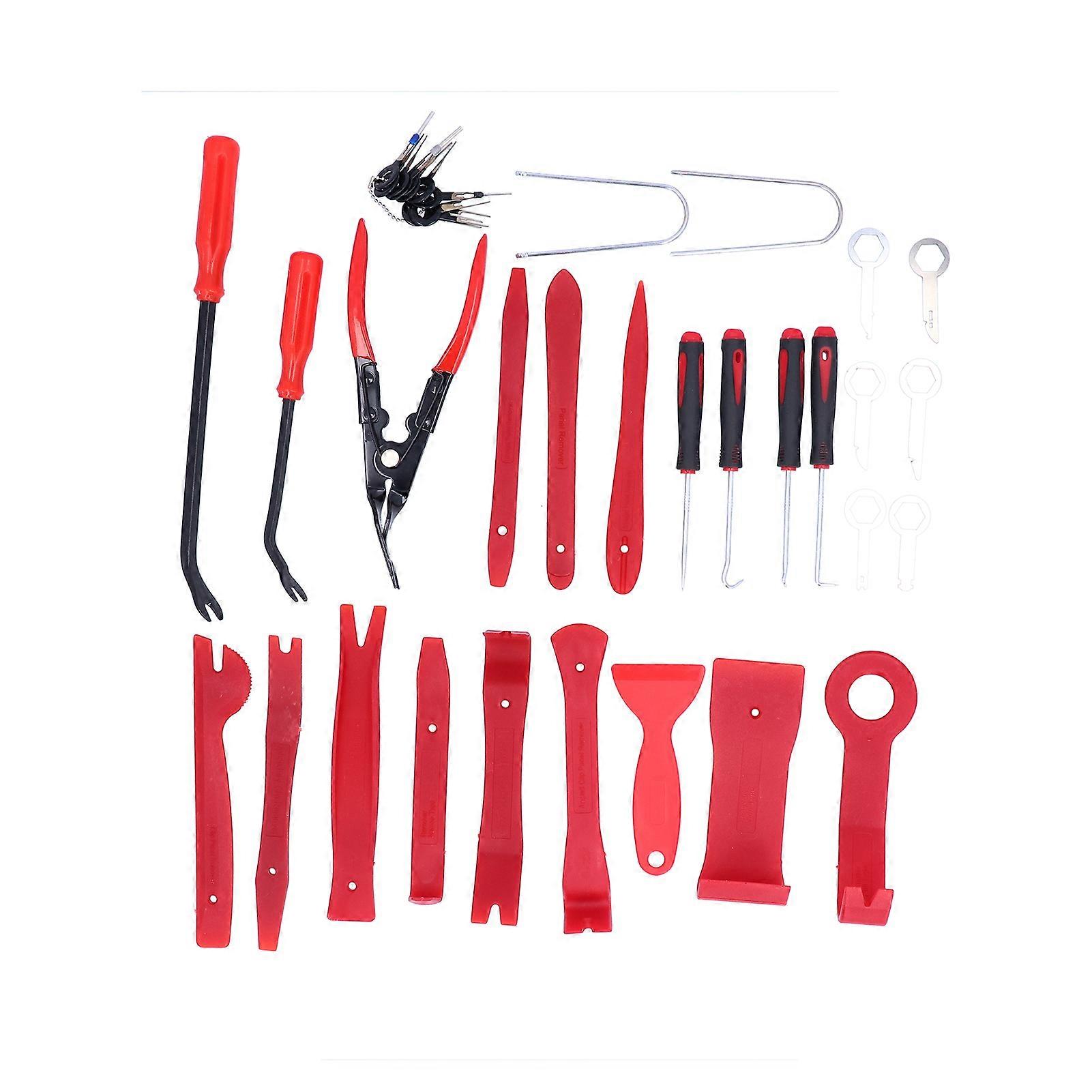 Interior panel removal tools - 38Pcs clip fastener set for automotive