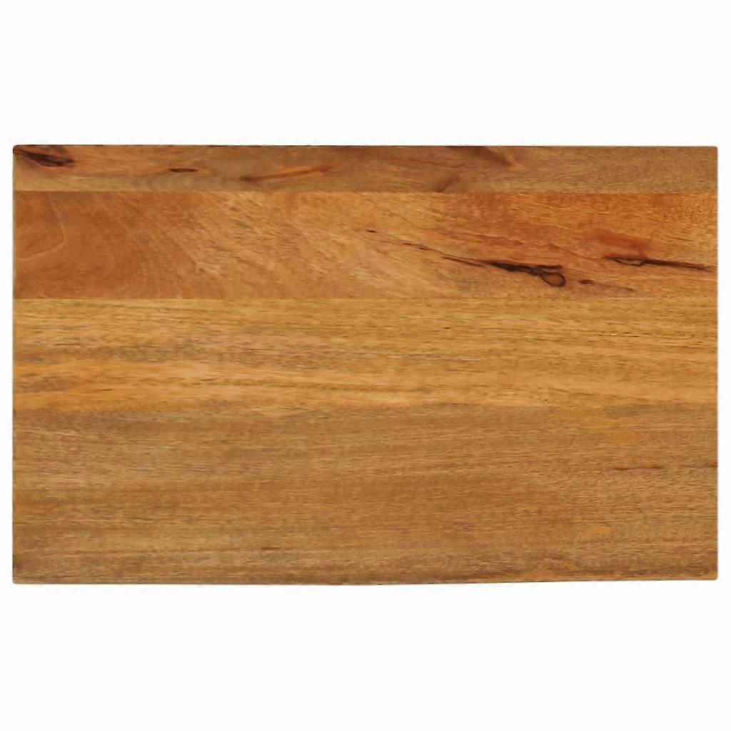 Table top with tree edge 50x40x2.5 cm solid wood mango