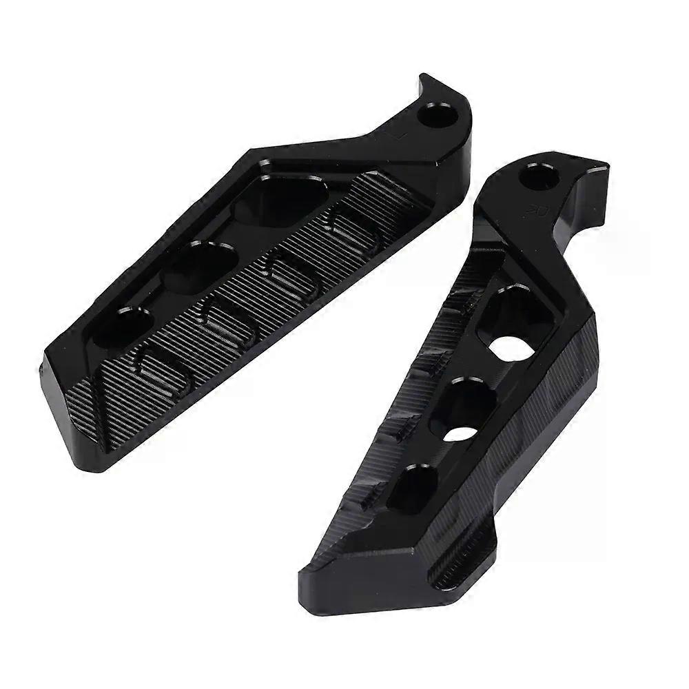 1 Pair Motorcycle Rear Passenger Footrest Foot Rest Pegs Pedals compatible for Yama-ha XMAX300 XMAX250 XMAX125 XMAX 300 X-MAX 250 125 400