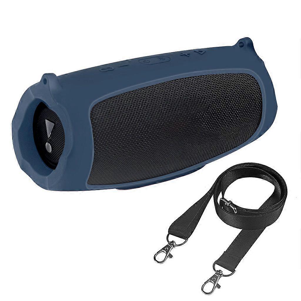 Silicone Protector for Case Protective Cover With Strap for -JBL Charge 5 Speake