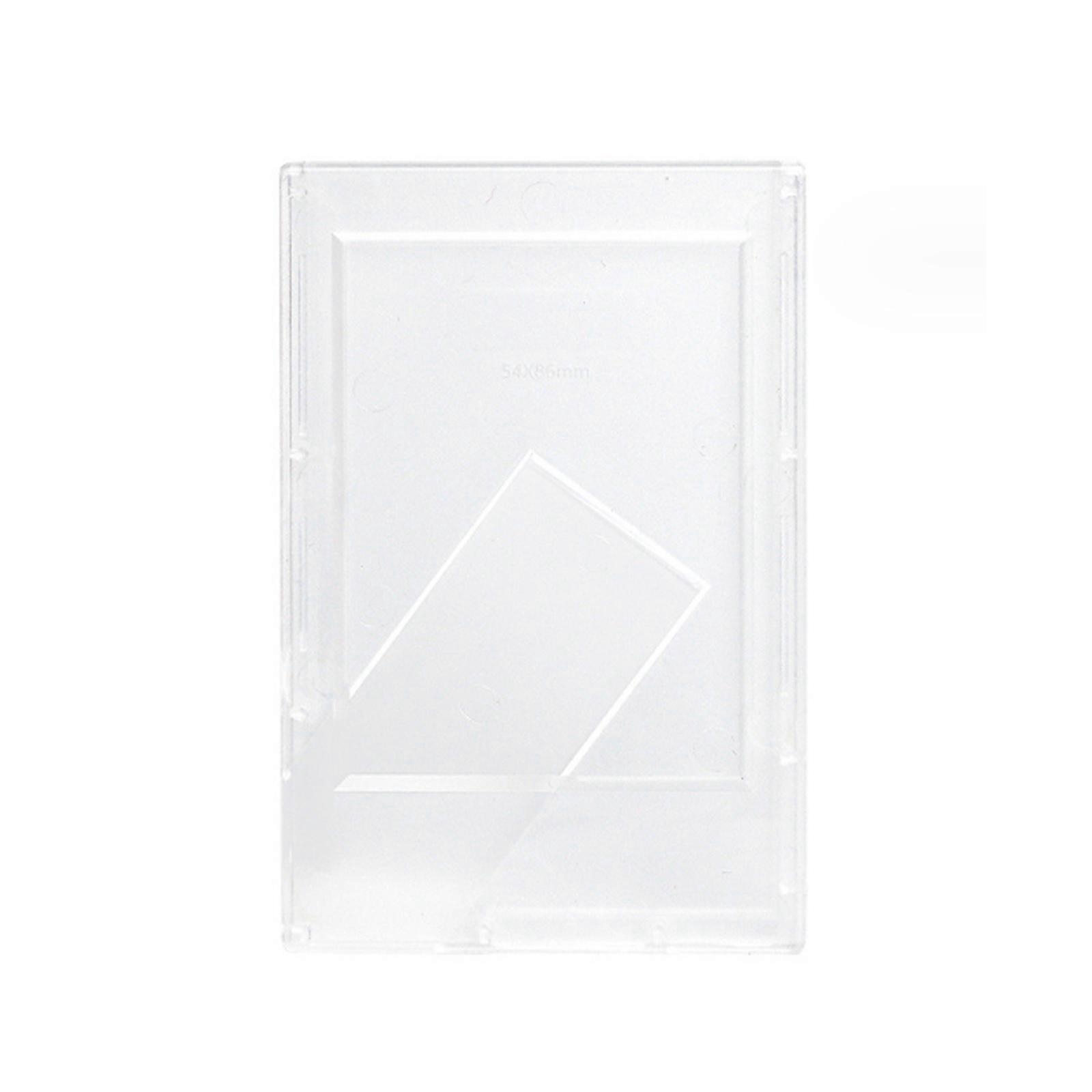 3 Inch Mini Photo Frame for  Picture Frame Tabletop Photocard Display Desktop Stand Home Office Decorations Gift  Clear