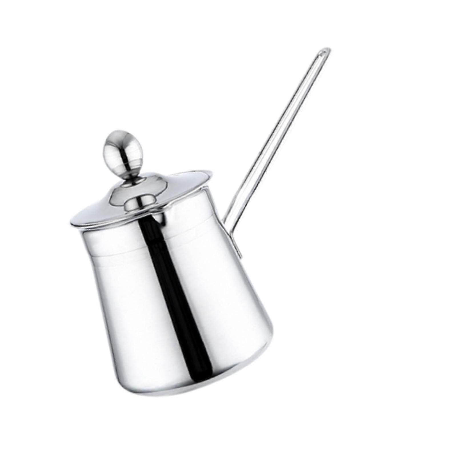 Turkish Coffee Pot 450ml Coffee Maker, Sturdy Copper Kettle for Milk and Butter Warming, Ideal Kitchen Gift for Coffee Lovers
