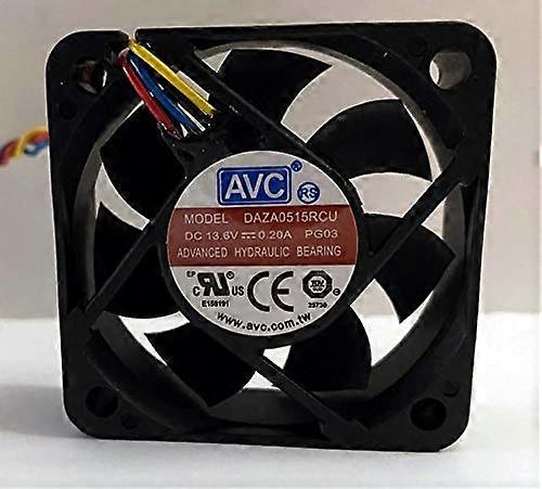 DAZA0515RCU DC13.6V 0.20A 5CM 5015 Silent Cooling Fan for Electronics and PC Applications