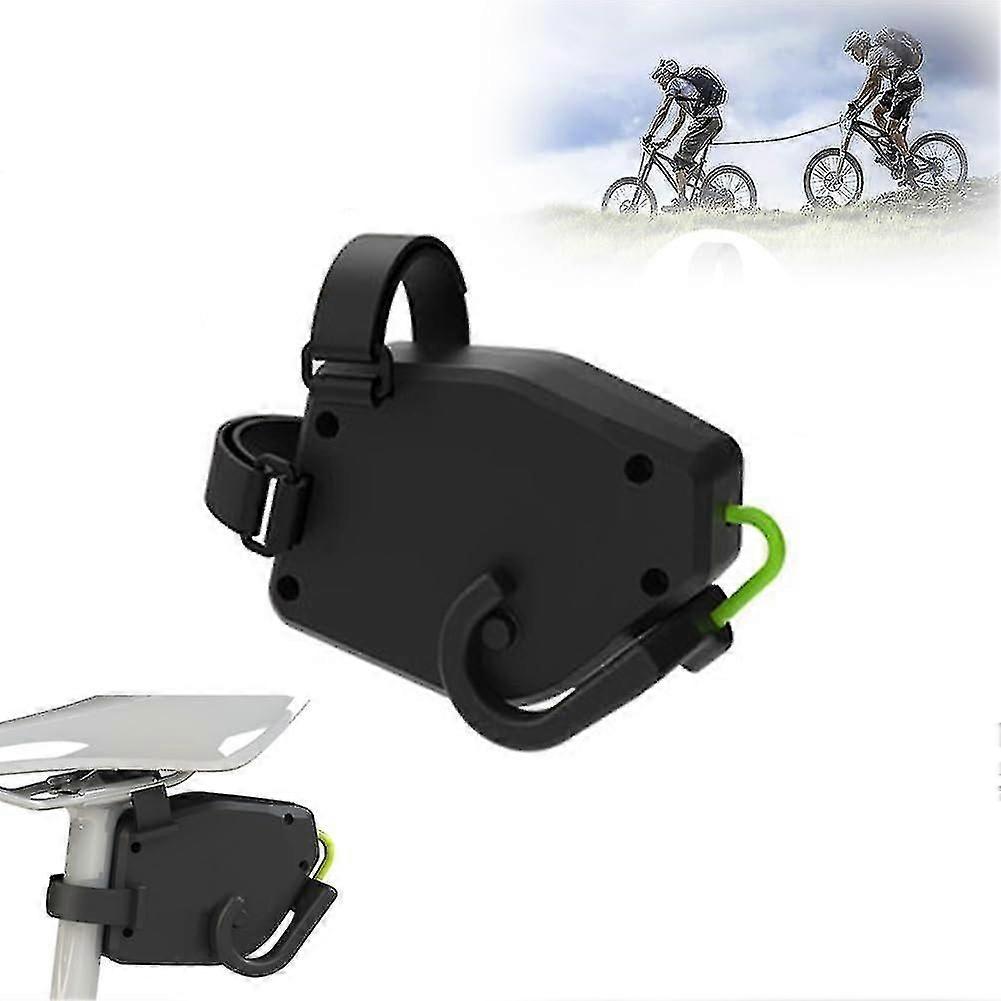 Retractable Child Bicycle Trailer System