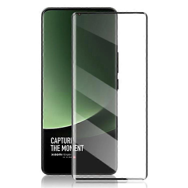 MOCOLO متوافق مع Xiaomi 13 Ultra Full Coverage Screen Protector 3D Curved Full Glue Tempered Glass Film