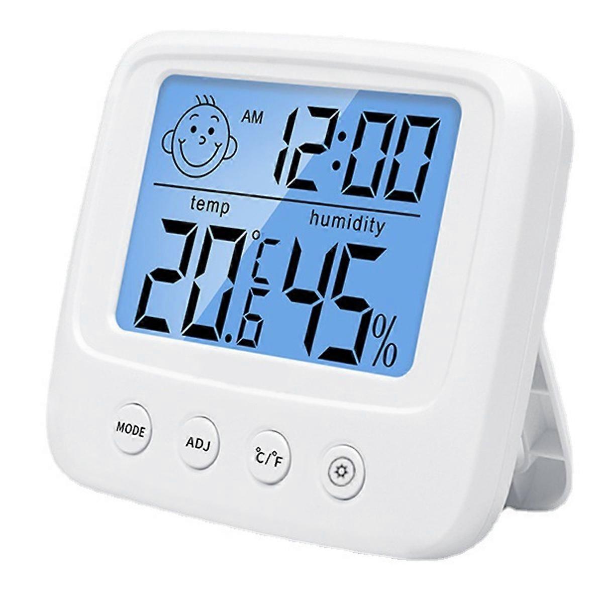 Wide-Range Indoor Thermometer Hygrometer Comfort-Level Display