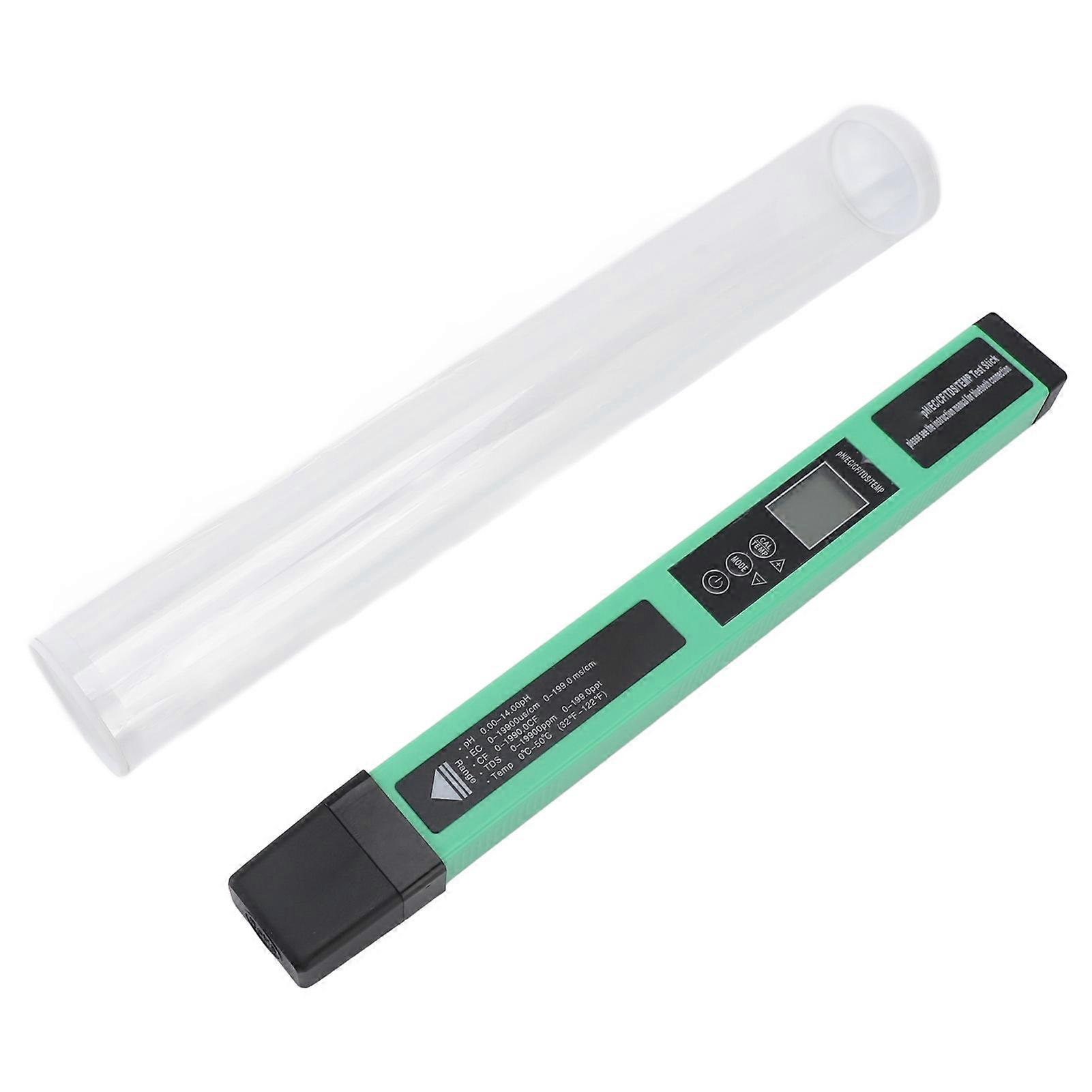 5 in 1 PH Meter Bluetooth PH EC CF TEMP Testing High Accuracy Digital TDS PH Tester for Hydroponics Aquarium