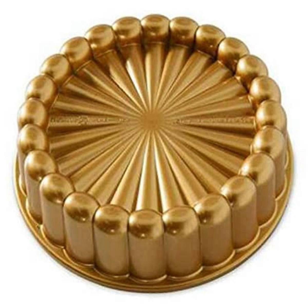 Charlotte Cake Pan Nonstick for Baking Fluted Cakes