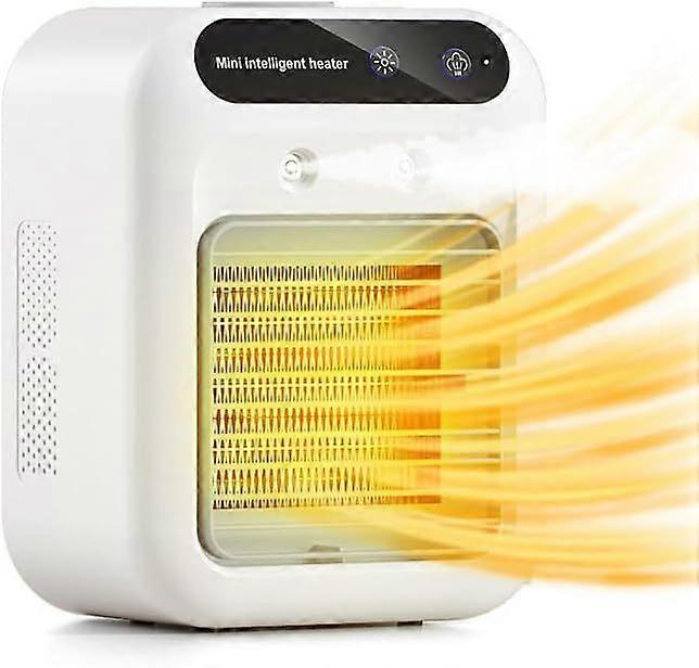 2 in 1 Portable Electric Space Heater, Mini Humidification Spray Heater, 1200W Energy Efficient PTC Ceramic Heater with Overheat/Tip-over Protection/2