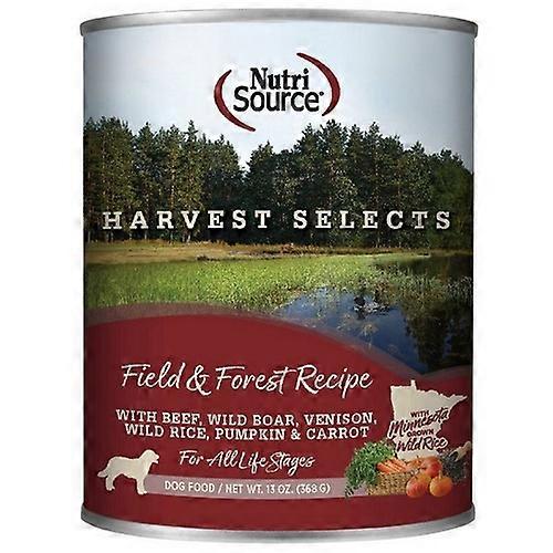NutriSource Harvest يختار حقل وغابة طعام المعلبة، 12 لكل / 13 أونصة
