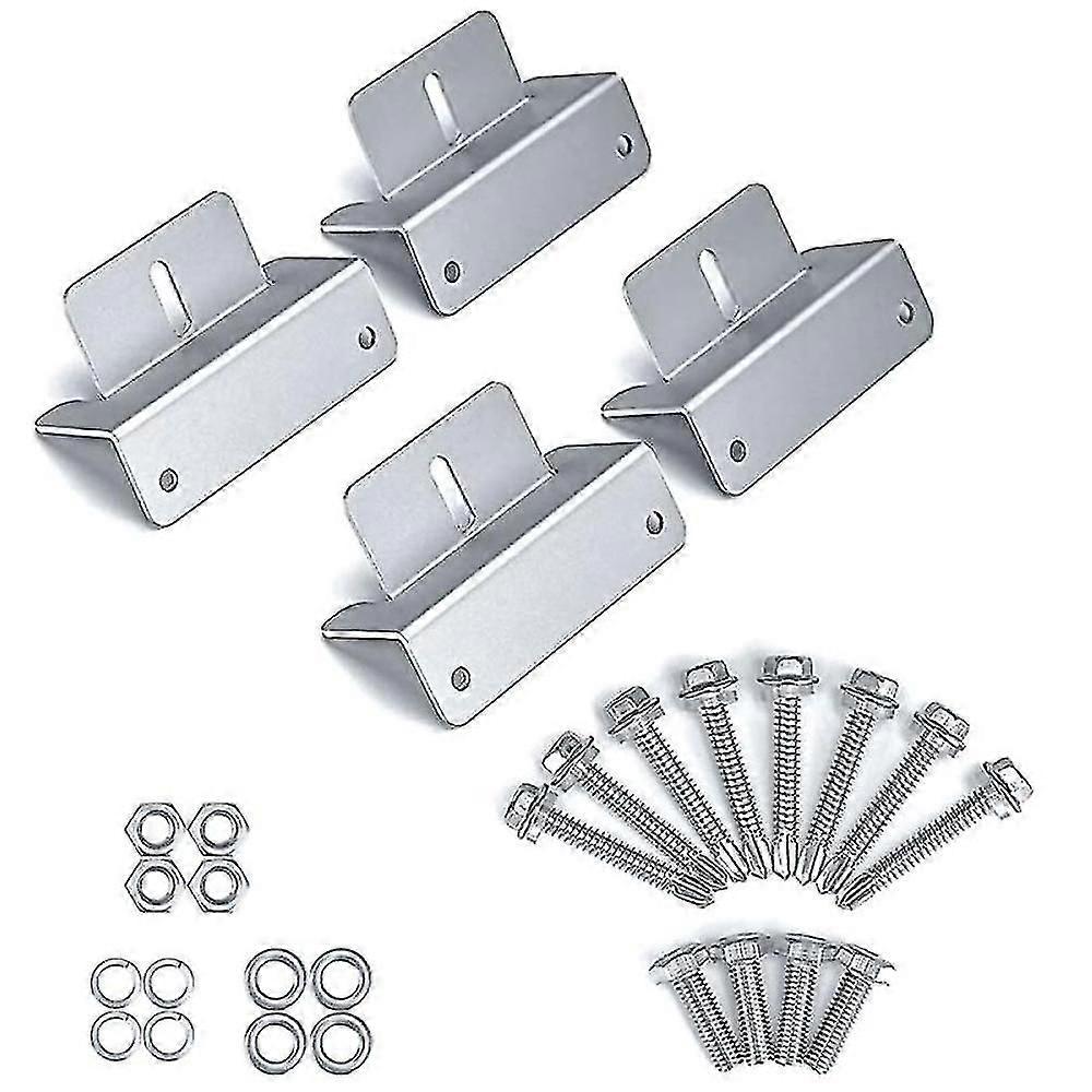 Solar Panel Mounting Brackets,solar Panel Mounting Z Bracket, Rv Solar Panel Mounting Brackets For