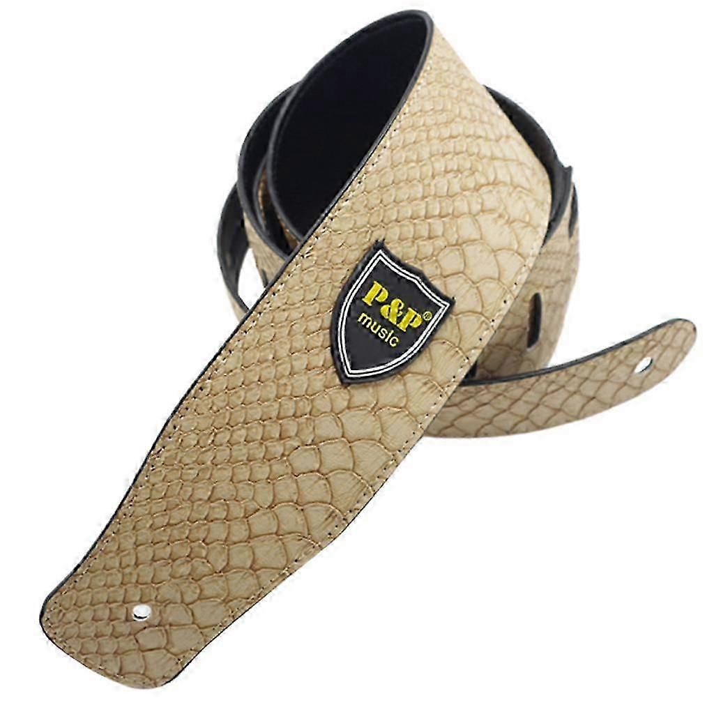 Durable PU Leather Strap Belt for Guitar Bass