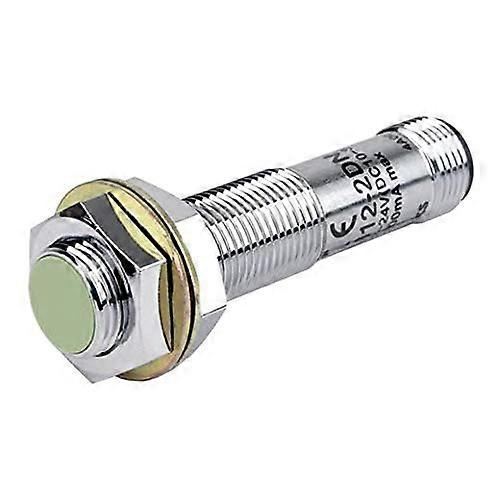 PRCM122DN2, Sensor, Inductive Prox, M12 Round, Connector Type, Shielded, 2mm Sensing, NPN NC, 3 Wire 1030 VDC
