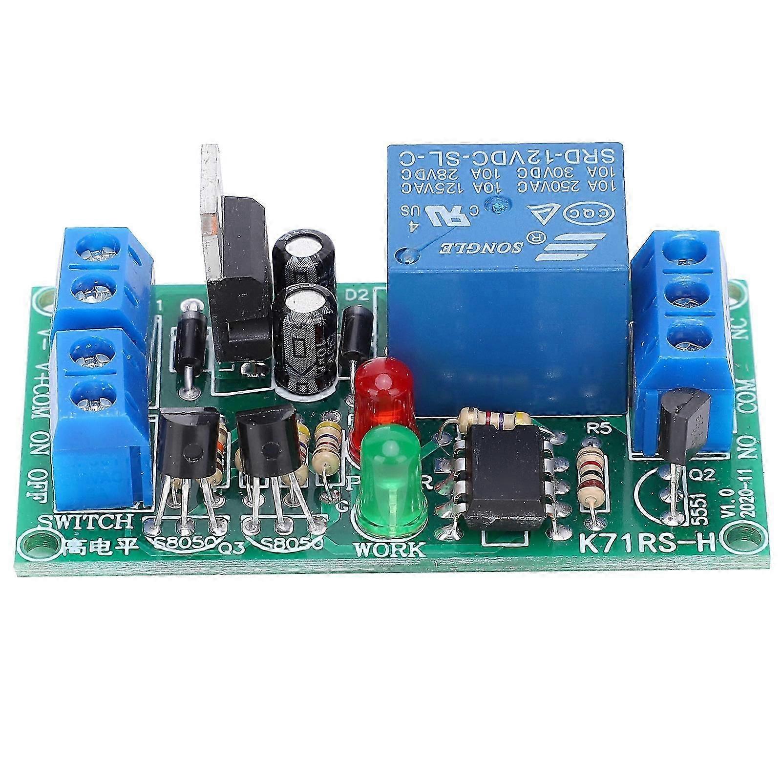 Relay Module 2Button Switch Control Electronic Component Board K71RSH12V 45mA