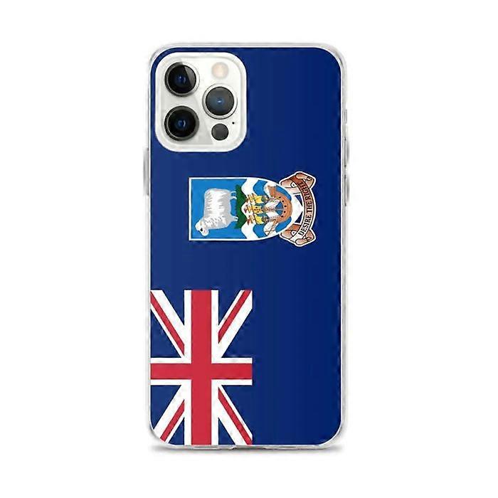 Phone Case - PIXELFORMA - Falkland Islands Flag - Compatible with iPhone 12 Pro Max - Soft - Shockproof