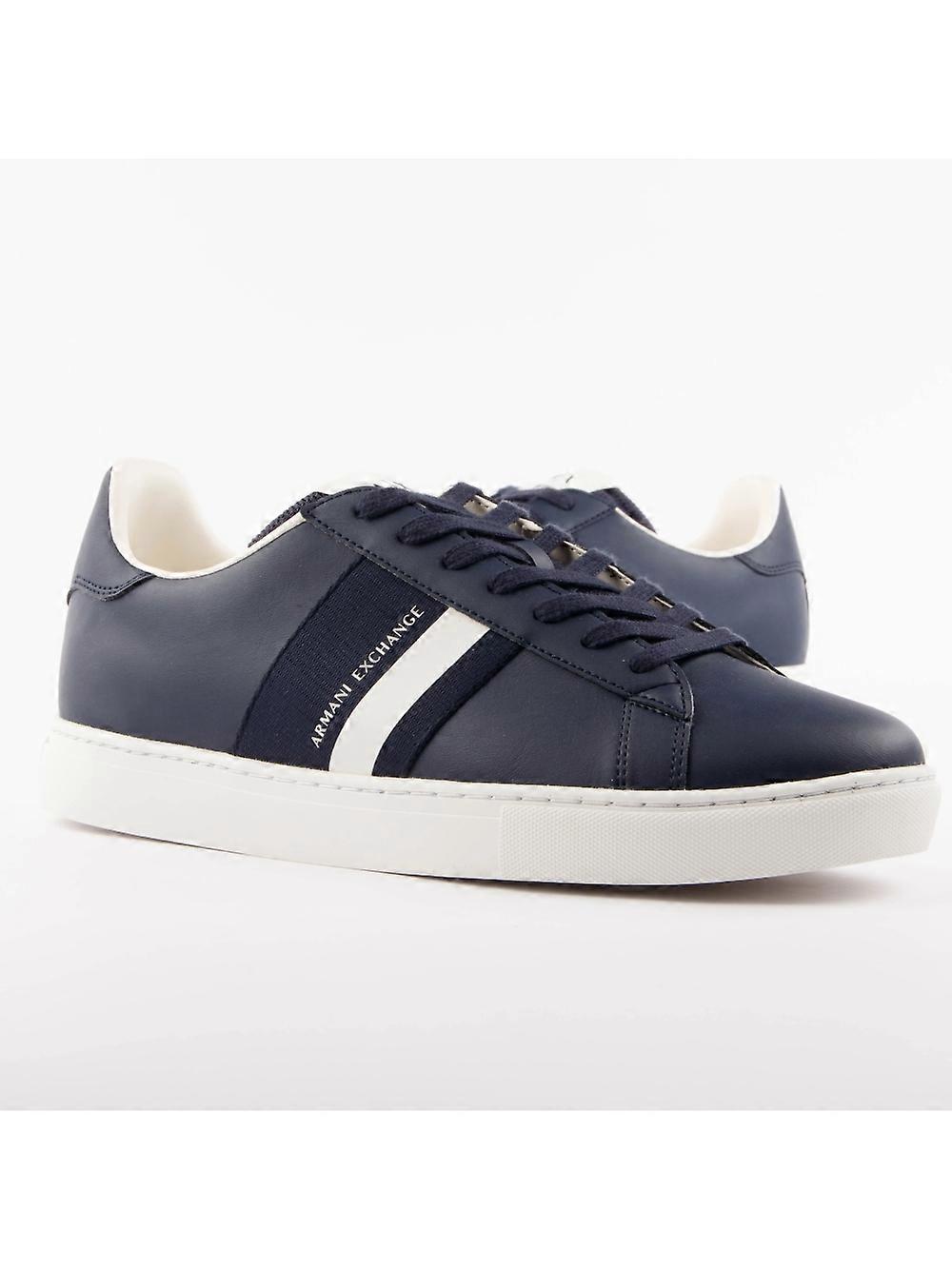 ★manian★ Armani Exchange Taco Men's Sneaker Blue | Fruugo US