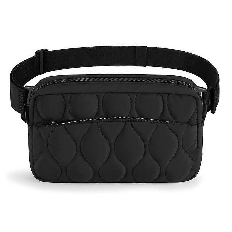 Women's waist bag Two ways to install Adjustable shoulder strap
