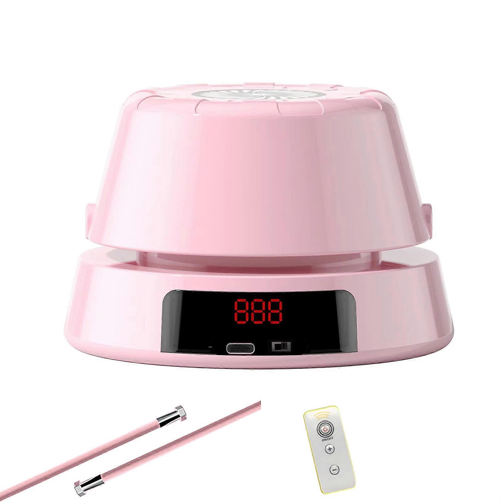 for Smart Remote Control Jump Rope Skipping Machine, Jump Workout Interaction Machine, Innovation Indoor Jump Rope Machi  Pink