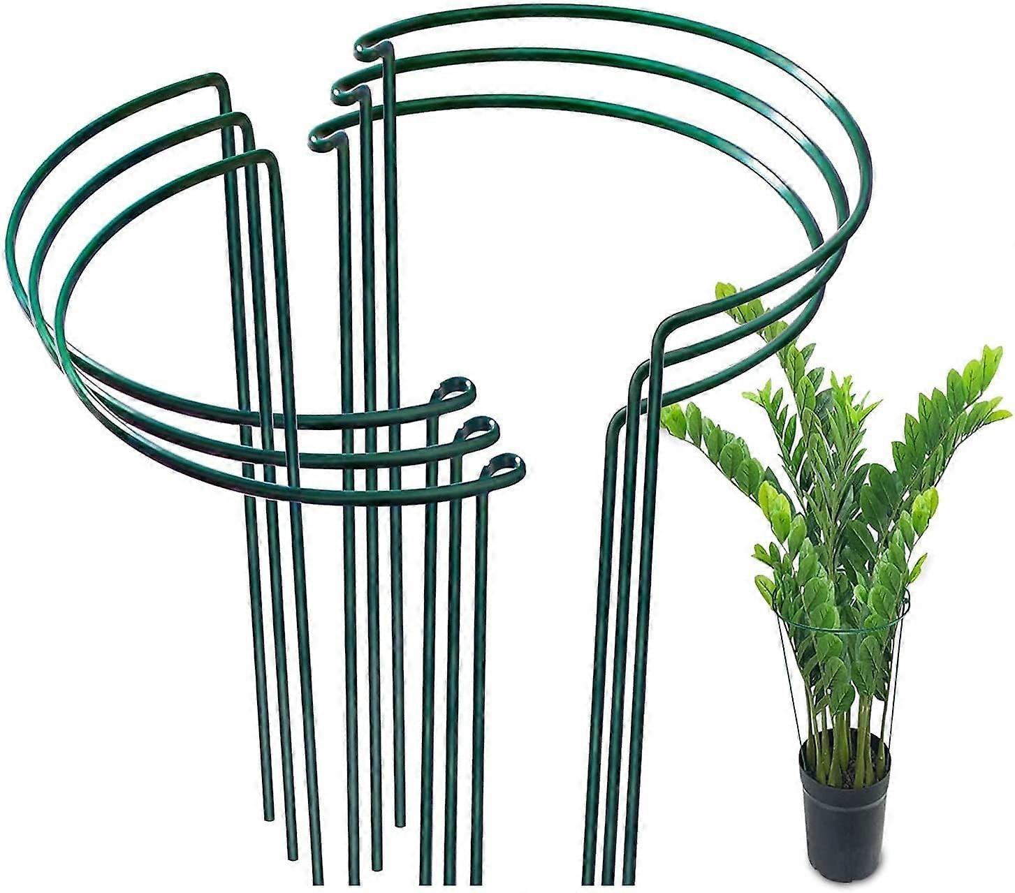 Gartenpflanzenpfähle aus Metall, Stützstange für Pflanzen, Käfig für Pfingstrosen, Hortensien, Rosen
