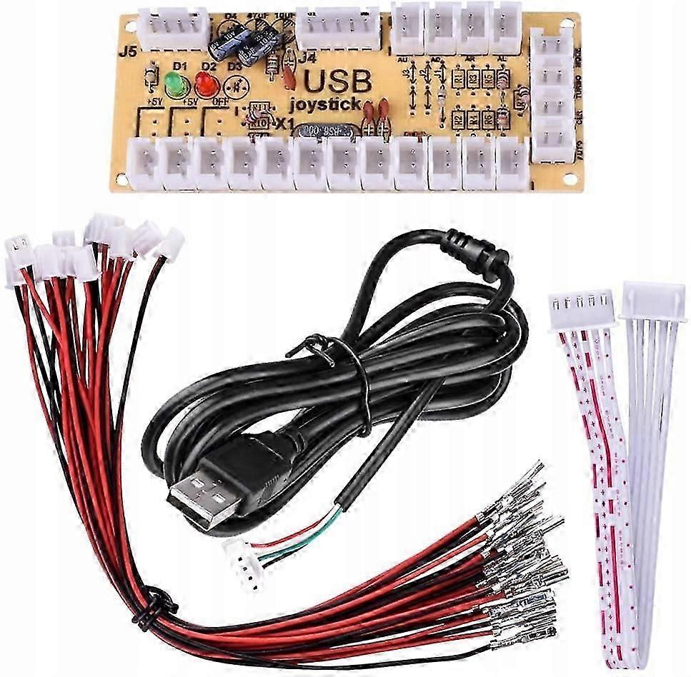 USB-Arcade-Joystick-Platine