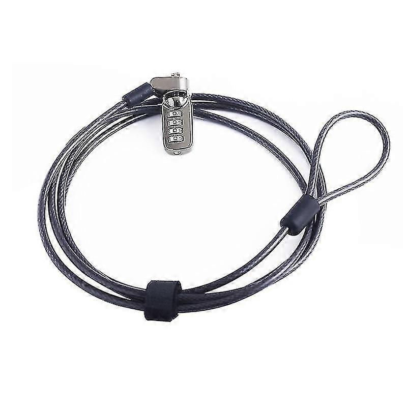 Anti-theft Universal Pc Laptop Computer Security Number Password Lock Cable Q