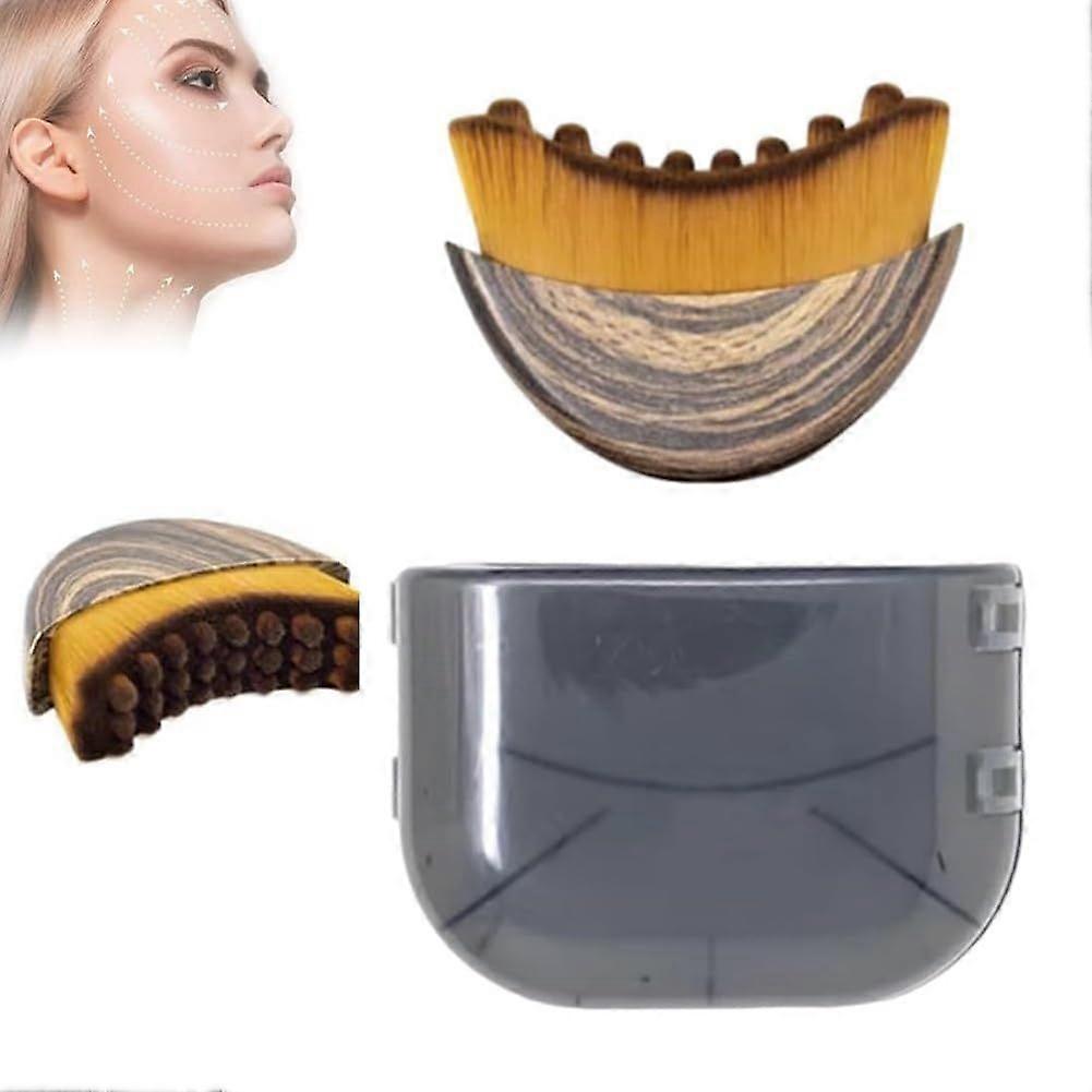 2025 Latest Model  Lymphatic Contour Face Brush Soft, Lymphatic Drainage Contour