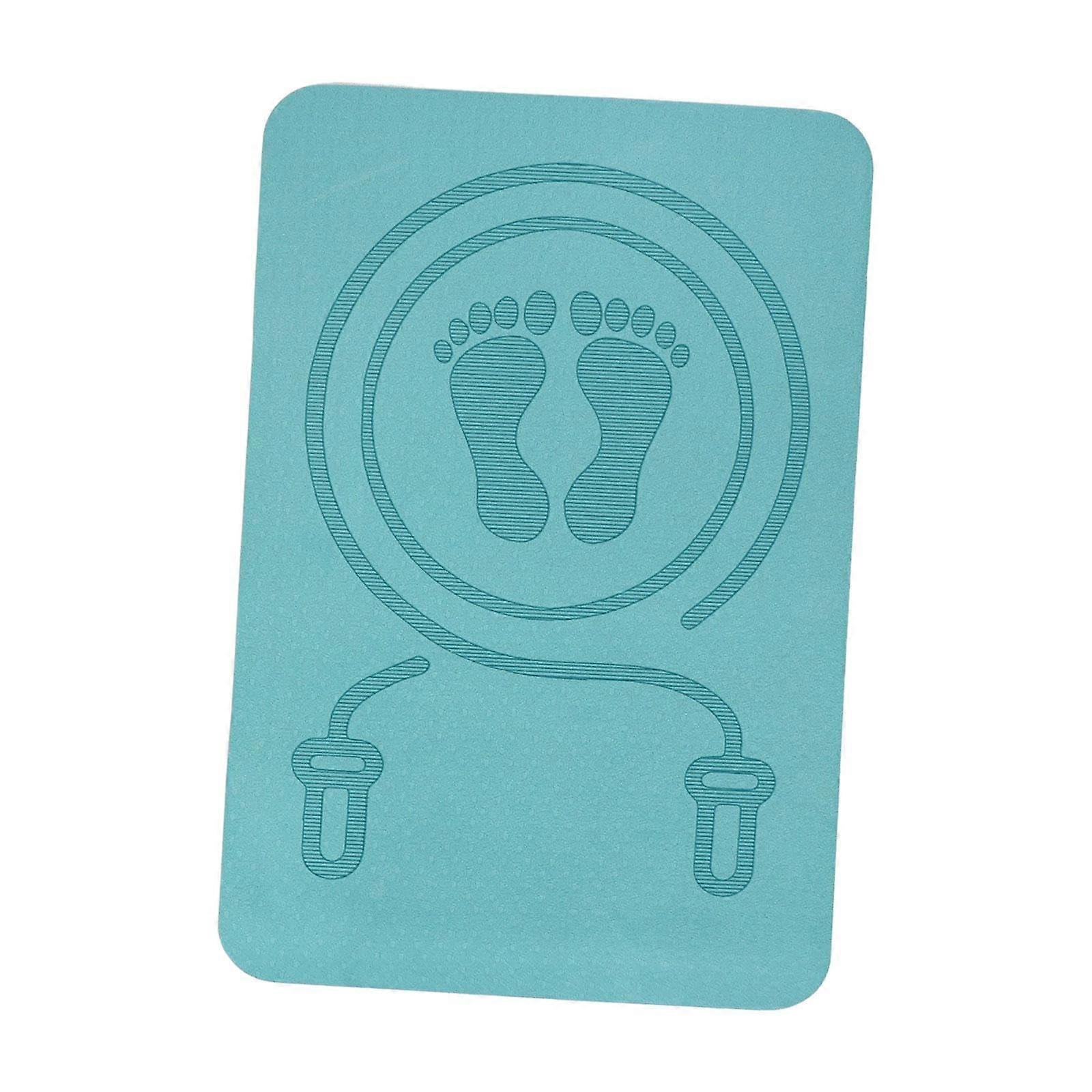 Skipping Rope Mat, Fitness Exercise Mat, Rope Skipping Mat, Skipping Rope Pad for Pilates blue